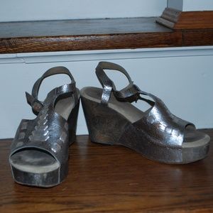 Calleen Cordero Platform Sandals shoes size 7.5
